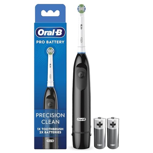 Oral B Pro Battery Power Cepillo de dientes Precision Clean Negro Nuevo