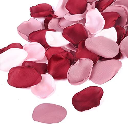 Folat B.V.- Folat Mezcla de Pétalos de Rosa Rosa-144 Piezas-Decoración Romantica Día de San Valentín Bodas Nupcial Aniversario y Compromiso, Color rosado (24881)
