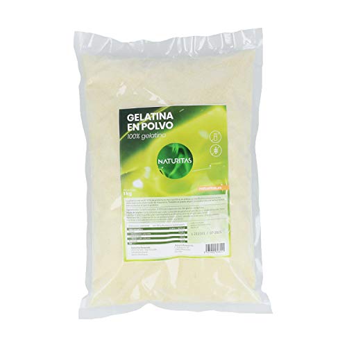 Gelatina Neutra en Polvo 1 kg Naturitas Essentials | Ideal para postres | Alto contenido proteico | Repostería