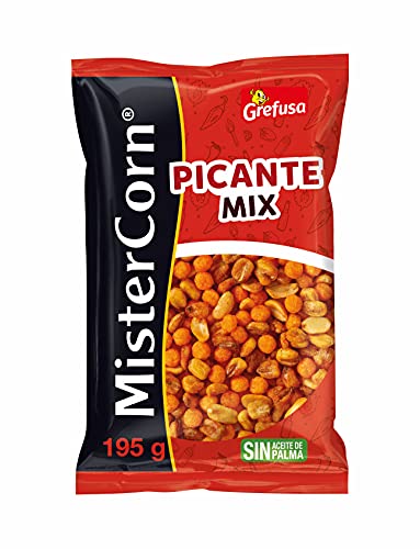 Grefusa MisterCorn Picante Mix de Frutos Secos, 195g