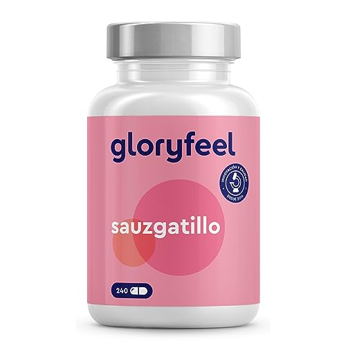 Sauzgatillo (Vitex Agnus Castus) - 240 Cápsulas veganas - Extracto 4:1 altamente dosificado - 10mg Extracto puro de Sauzgatillo por cápsula - Producción probada en laboratorio en Alemania
