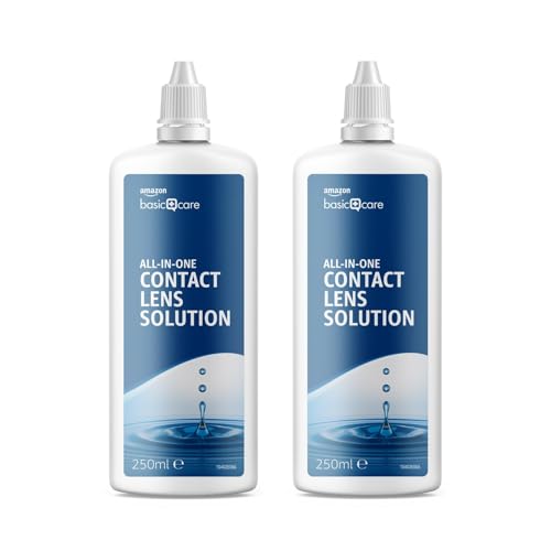 Amazon Basic Care All-In-One Contact Lens Solution 2 x 250 ml