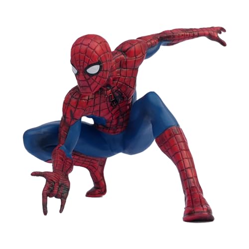 Decoraciones para Fiestas de Cumpleaños Spiderman Figura Acción Spider Man Figura Coche Decoracion Spiderman Adorno para Tartas de Figura Spider Man Figura para Tarta de Cumpleaños
