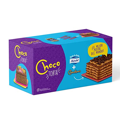 Pack Chocotorta- 3 ud Chocolinas + 1 ud Dulce de leche Mardel Pastelero 450g