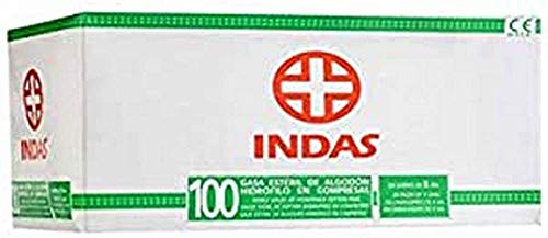 Indas Compresa Gasa Esteril 100U Indas 160 g