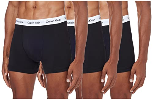 Calvin Klein Trunk 3pk 0000u2662g Boxer, Negro (Black), L (Pack de 3) para Hombre