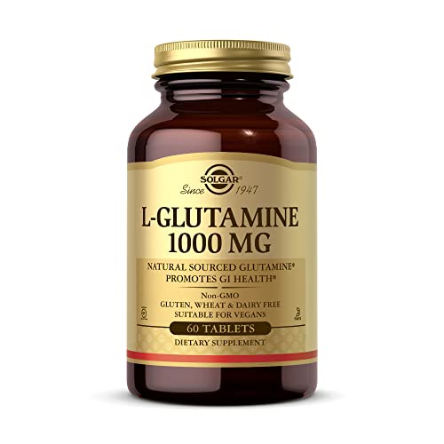Solgar L-Glutamina 1000 Mg, Cápsula blanda, Envase de 60 Comprimidos