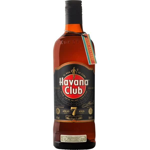 GOOD4YOU HAVANA CLUB Ron añejo 7 años de Cuba botella 70 cl