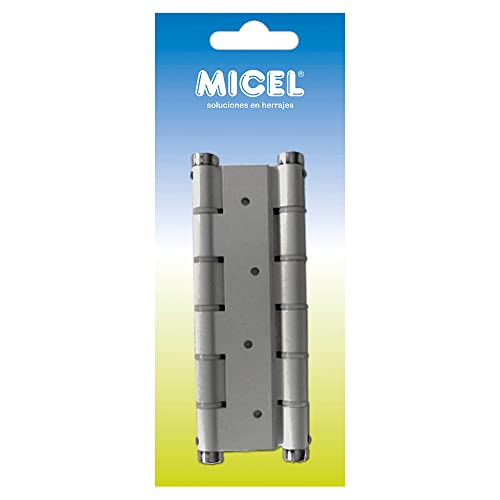Micel 2930D3 - Bisagra Doble Accion Plateado