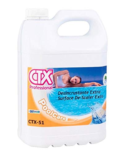 Desincrustante Extra CTX 51 Para Limpieza Piscinas Con Cal 5 Litros
