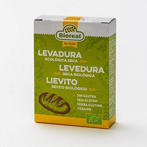 Bioreal Levadura Seca Activa Bio Sin Gluten 5 x 9 gramos (Total 45 gramos)