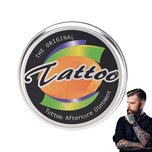 Tattoo Aftercare Healing Cream Crema hidratante para el cuidado de la piel después del uso de reparación de tatuajes(15g)