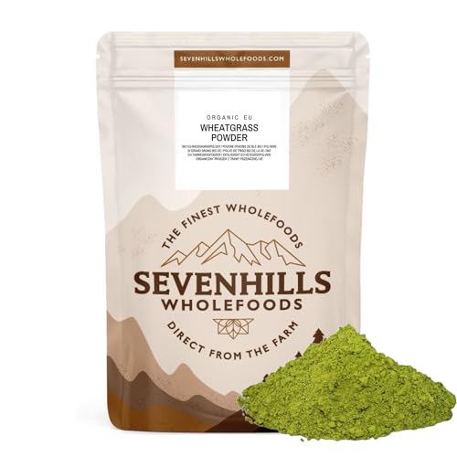 Sevenhills Wholefoods Hierba De Trigo En Polvo Orgánico De La UE 2kg