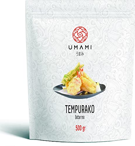 Umami Harina tempurako para tempura 500g - Made in Italy - Receta japonesa, ideal para fritos crujientes y secos