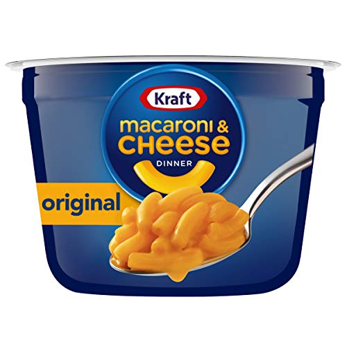 Kraft Easy Mac Original Cheese, 2.05-Ounce Microwavable Cups (Pack of 10)