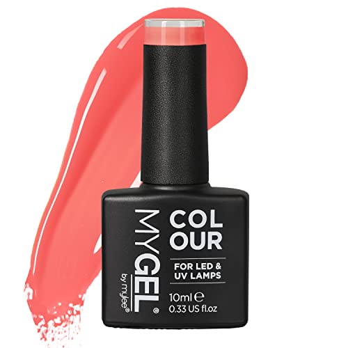 MYLEE Esmalte de Uñas en Gel Semipermanente 10 ml [Pink Ambition ] UV/LED Nail Art Manicure Pedicure para Uso Profesional y Doméstico - Larga Duración y Fácil de Aplicar