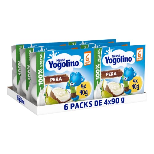 YOGOLINO NESTLÉ Coco Pera, Pack de 6 (4x90g)