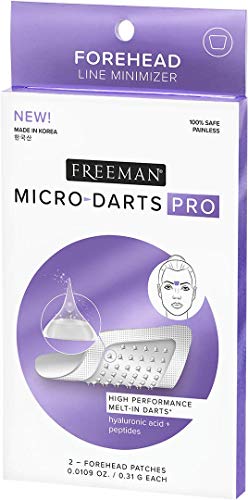 Freeman Micro-Darts Pro - Parches de micro agujas que se disuelven y rellenan las arrugas de la frente