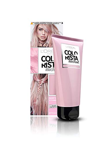 COLORISTA Wash Out Pastel Pink Hair, 100 ml