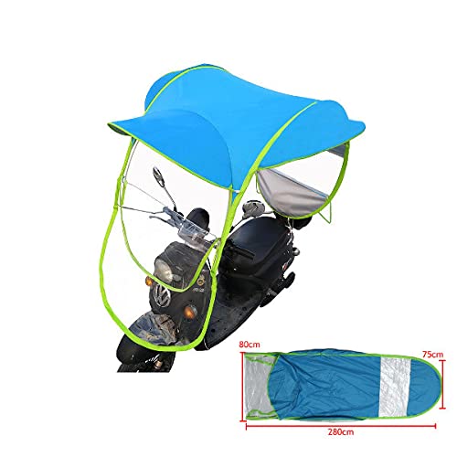 Capota cubierta impermeable para scooter techo cortavientos universal capota moto