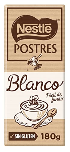 Nestlé Postres Chocolate Blanco para Fundir, 180g