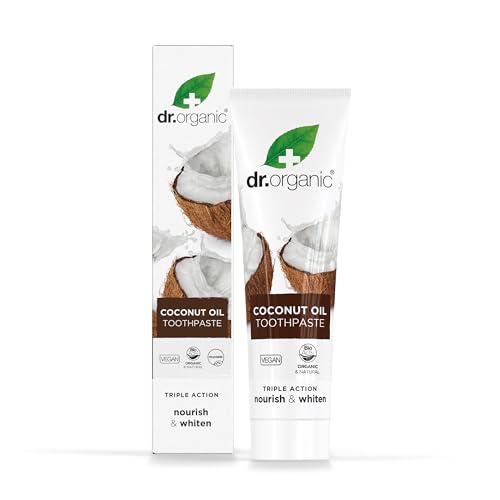 Dr.Organic - Coconut Oil Dentífrico Blanqueador