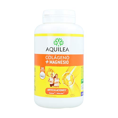 AQUILEA Articulaciones Colágeno + Magnesio 240 Comprimidos - Para Reforzar las Articulaciones y los Músculos