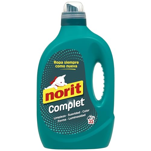 Norit Complet - Detergente Líquido para toda la ropa 35 lavados 1.750ml - Máxima limpieza y cuidado en todas tus coladas