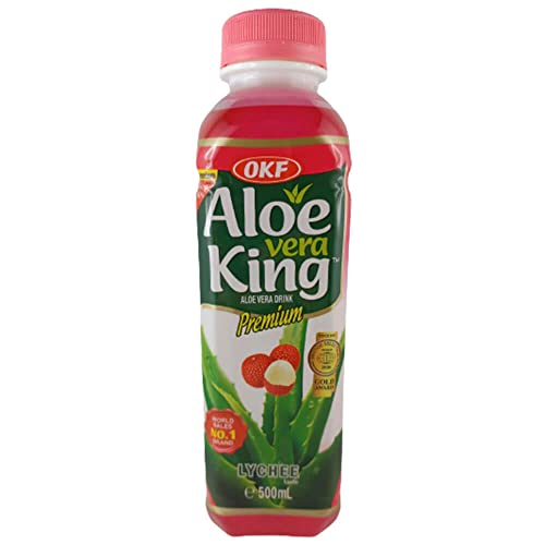 rumarkt Aloe Vera King Bebida Litchi 500 ml, incluye 0,25 €
