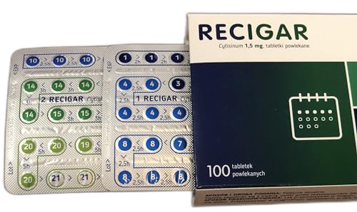 GoNet Smoke Free Set (R): HIT de Polonia 100 pastillas de terapia completa durante 25 días sin síntomas de abstinencia y: estuche para tarjeta de GoNet RFID