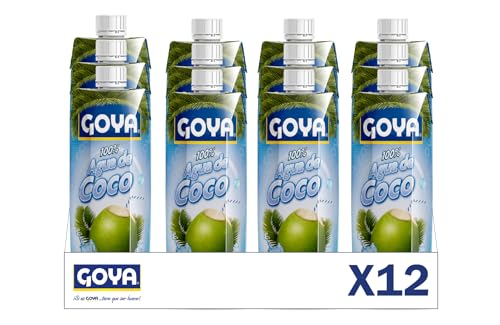 Goya Agua de Coco, 12 Unidades x 330 Ml, 1980 G
