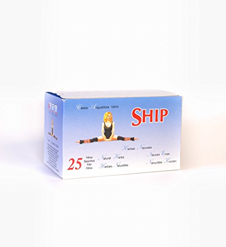 Ship - Infusión de Hierbas Naturales - Caja de 25 Unidades - Favorece una Buena Digestión - Efecto Laxante - Ideal para Tomar tras Comidas Abundantes - Infusiones y Tés