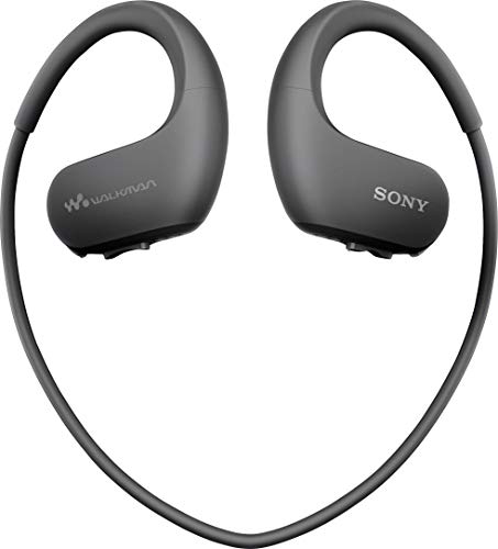 Sony Reproductor MP3 Bluetooth todo en uno a prueba de agua NW-WS413, 4 GB - Con batería - Color negro