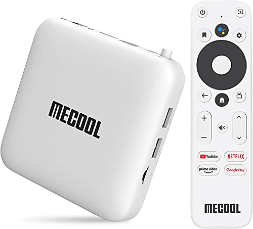 Android Smart Box TV 10.0 MECOOL KM2 Netflix Certificado Amlogic S905X2-B 4K Streaming Media Player Certificado Google 2G DDR4 8G EMMc BT 4.2 Dolby Audio