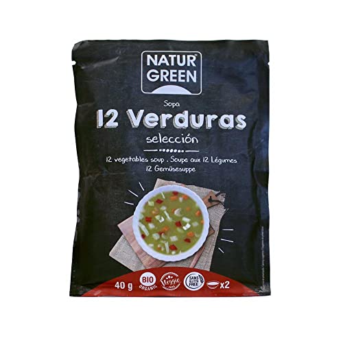 NaturGreen Sopa 12 verduras Selección Bio 40g