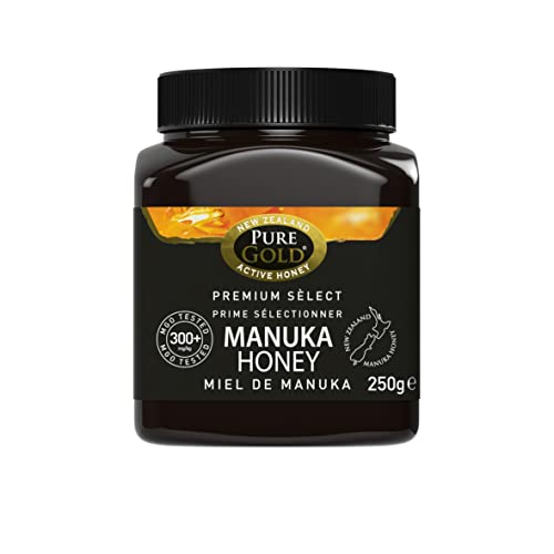 Pure Gold Miel selecta prémium de Manuka 300+ MGO 250G