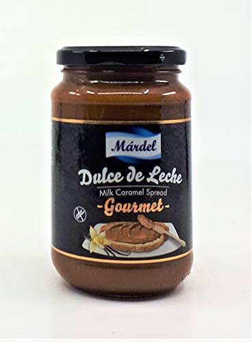 Mardel- Dulce de Leche - Milk Caramel Spread- Gourmet- Ideal para Buenos Postres- Producto Argentino por Excelencia- 450 Gramos