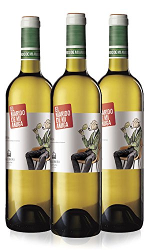 El Marido de mi Amiga Malvasía, Sauvignon Blanc y Tempranillo Vino Blanco Rioja - 75cl - 3 botellas