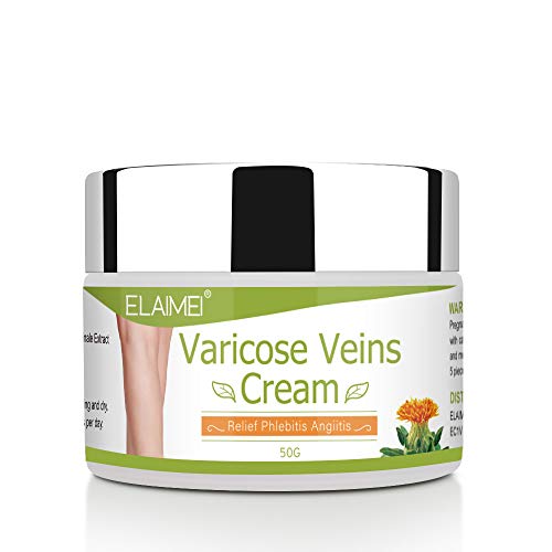 Crema para Varices 50G circulación sanguínea en las piernas, Crema para venas varicosas, alivio de flebitis, mejorar la inflamación de los vasos