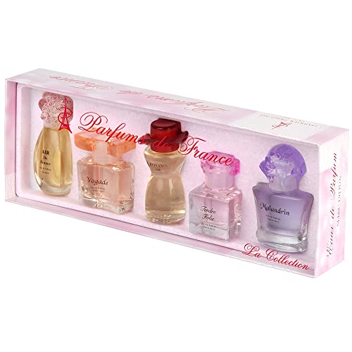 Charrier Parfums'La Colección' Caja De 5 Eau De Parfum En Miniaturas Total 54,1 M Color Rosa