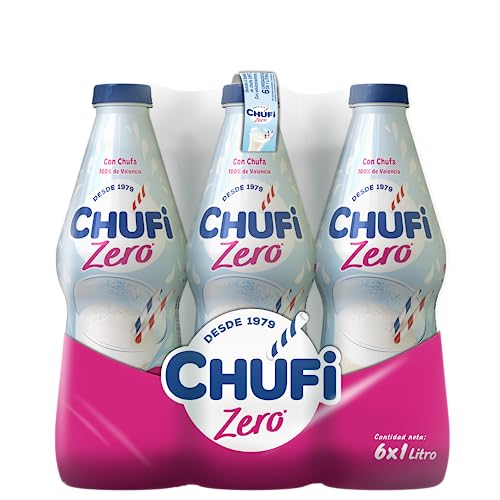 Chufi ZERO sin azucar añadido 1 lt. Pack 6 x 1L