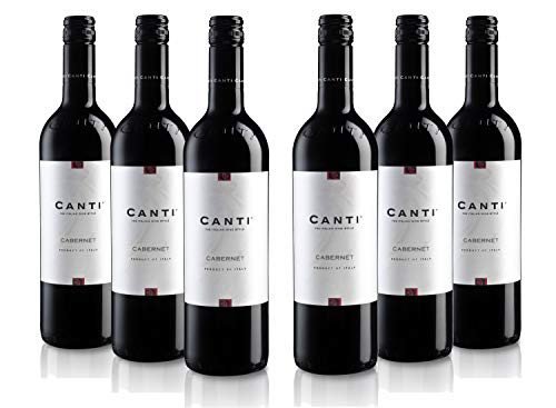 Canti Cabernet Vino Tinto Seco Italiano - 6 Botellas X 750ml