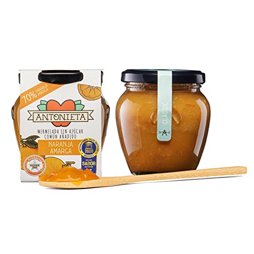 Mermelada de Naranja Amarga - Premiada Internacionalmente en Inglaterra y Bruselas - Mermelada 100% Fruta - Hecha a Mano en España - Sin Azúcares Añadidos - 230 G