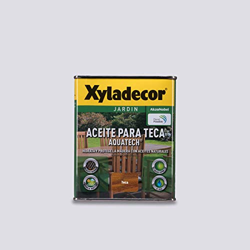 Xyladecor Aceite para Teca Aquatech color Teca 750 ml