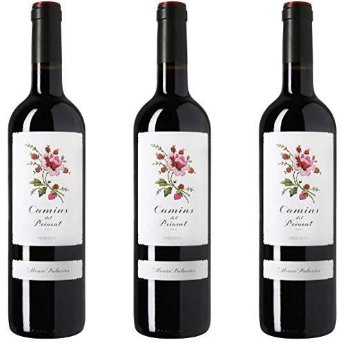 Camins del Priorat Vino tinto - 3 botellas x 750ml - total: 2250 ml