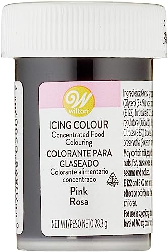 Wilton Colorante Alimenticio para Glaseado en Pasta, 28.3g, Color Rosa, 04-0-0033