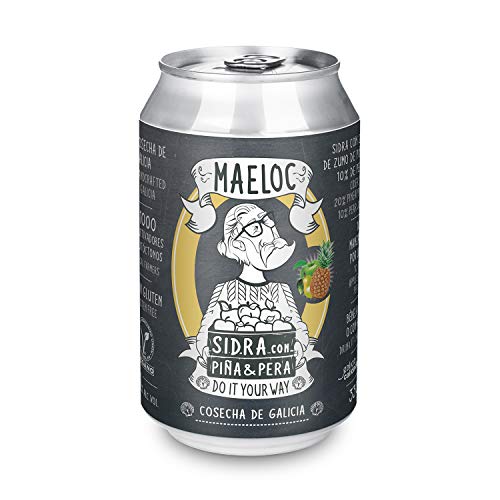 Maeloc Sidra con Piña Pera Lata - 330 ml