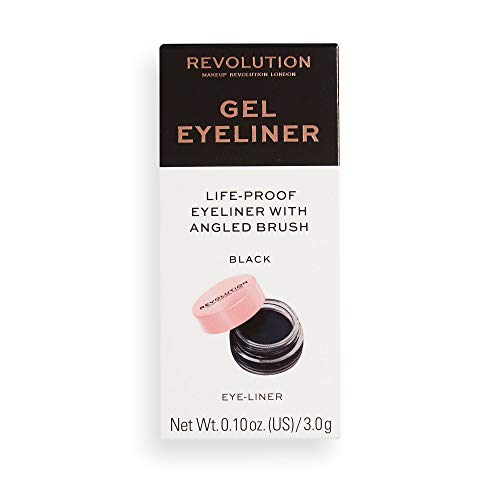 Revolution Beauty London Gel Eyeliner Pot With Brush