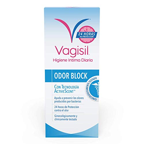 Vagisil Higiene Íntima Diaria Odor Block, 24H de Protección Contra el Olor. Frescor y Limpieza. Respeta el pH. 500ML