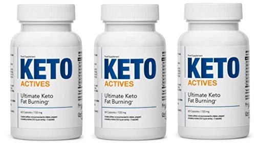 KETO-ACTIVES Premium (3x) cura de adelgazamiento, el mejor suplemento dietético, ingredientes 100% naturales, quema de grasa tremenda, elimina la grasa corporal en la cintura, caderas y piernas!